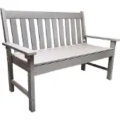 Buitengewoon Boet Milford Tuinbank Light Grey 131 cm