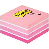 3M Notes Kubus 76 x 76 mm Pastelroze 450 Vellen