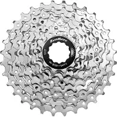 Sunrace CSR96 9S Zilver Road Cassette || Maat: 11-34