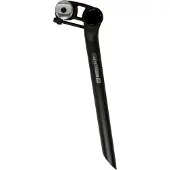 Ergotec Zadelpen Futura verstelbaar ø27.2mm / 340-400 mm - zwart