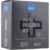 Schwalbe Air Plus binnenband 26 inch 40/62-559 met Frans ventiel 40 mm voor e-bike en cargobike