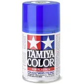 Tamiya Hobbyverf Acrylverf - TS-72 Clear Blue Transparent - Gloss - Acryl Spray - Verf spuitbus - 100 ml