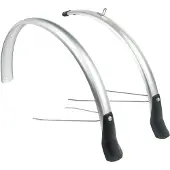 No Brand Eurofender Spatbordset Snello 28" x 51 mm zilver
