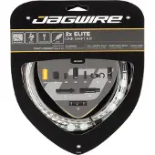 Jagwire Kabels & Jackets Kit 2x Elite Link Shift Kit Zilver