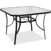Garden Point Vierkante tafel Modena zwart