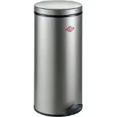 Wesco Gastro 127 Afvalbak | Pedaalemmer | 22 Liter | Metaal - Zilver | Prullenbak - Made in Germany