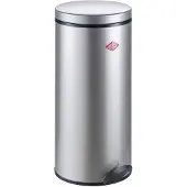 Wesco Gastro 127 Afvalbak | Pedaalemmer | 22 Liter | Metaal - Nieuwzilver | Prullenbak - Made in Germany