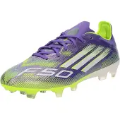 Adidas Voetbalschoen 'F50 Pro' lichtgroen / donkerlila / offwhite