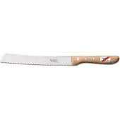 Robert Herder broodmes straight classic roodbeuken RVS