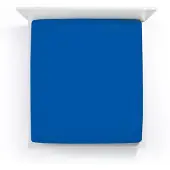 Bella Donna Hoeslaken Jersey Lits-jumeaux XL royalblauw-0183 200/220-200/240