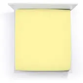 Bella Donna Jersey La Piccola Topperhoeslaken 180x210-220 cm lichtgeel-0091