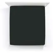 Bella Donna Jersey La Piccola Topperhoeslaken 120x190-200 cm zwart-0101