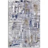 Elle Decoration Vloerkleed Malard - Grijs/Blauw 120 x 160 cm
