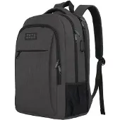 TRVLMORE Rugzak - 36L - 17,3 inch - Laptop Rugtas - Schooltas - Unisex - Spatwaterdicht Antraciet