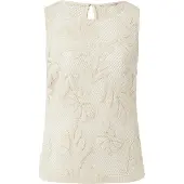 Comma Top lichtbeige
