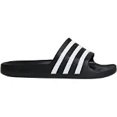 Adidas Muiltjes 'Adilette Aqua' zwart / wit