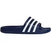 Adidas Muiltjes 'Adilette Aqua' donkerblauw / wit
