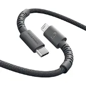 Fresh 'n Rebel Flexwave Silicone Braided Usb-c Naar Lightning Usb-kabel 70 Cm Storm Grey