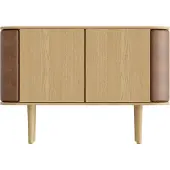 UMAGE Treasures 2 Deurs Kast Oak | Brown Faux Leather