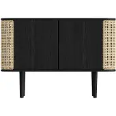 UMAGE Treasures 2 Deurs Kast Black Oak | Venetian Crane