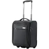 Carryon Air Underseat Koffer 40x32x20cm - Zachte Handbagage trolley met voorvak – 23 Liter - 1,6kg – Zwart