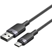 Vention Usb 2.0 A Naar Usb-C 3A Snellaadkabel Voor Telefoons 1M