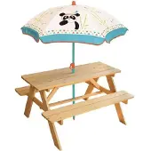 Fun House Leuke Huis Witte Picknicktafel