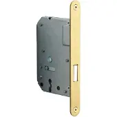 Formani Basics LBLKA-N56 kastdeurslot met sleutel afgerond - PVD mat goud