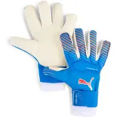 Puma ULTRA Ultimate Hybrid keepershandschoenen, Blauw/Rood, Maat 8