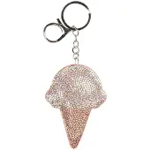 Clayre & Eef Sleutelhanger 6x2x15 cm Goudkleurig Synthetisch