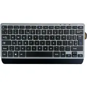 Posturite ErgoSlide Compact mini toetsenbord Draadloos Bluetooth US grijs/zwart