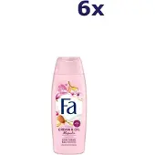Fa 6x Douchegel – Cream & Oil Magnolia 250 ml