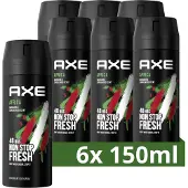 Axe Deodorant spray Africa 6 x 150 ml