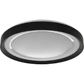 Ledvance LED Smart+ Deckenleuchte Orbis Gavin Schwarz Ø48,4cm 30W 3300lm 2700K-6500K Dimmbar App Google Alexa WiFi