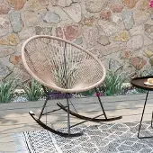 Kare design Schommelstoel Acapulco natuur