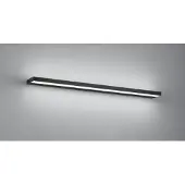 HELESTRA LED-wandlamp Slate, zwart, Badkamer, Aluminium, Modern, LED wandlamp