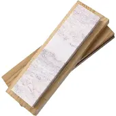 Lansky Soft Arkansas 8x2 LBS8SW natuurslijpsteen met houten opbergdoos, 20 cm