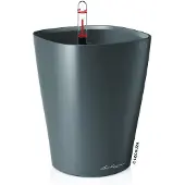 Lechuza Plantenbak Deltini Premium antraciet metallic