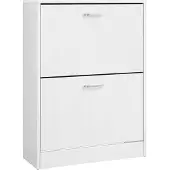 Vasagle Schoenenkast met 2 kleppen, Wit