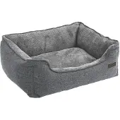 Feandrea knus hondenbed met afneembare hoes, Grijs