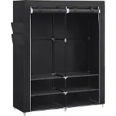 Songmics Stoffen kast, Zwart