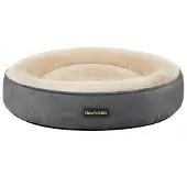 Feandrea Hondenmand in donutvorm Ø 70 cm, Donkergrijs