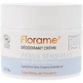 Florame 24H Deodorant Crème Bio Gevoelige Huid 50 g