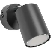 Eglo connect Smart Spot Adfira-Z, zwart, 1-lamp, staal dimbaar, zwart, Woon-/ Eetkamer, metaal, Modern
