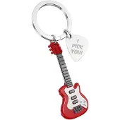 Metalmorphose Sleutelhanger Elektrische Gitaar + Plectrum