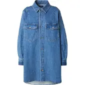 Scotch & Soda Blousejurk blauw denim