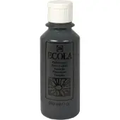 Heutink Ecola plakkaatverf 700 Zwart 250ML