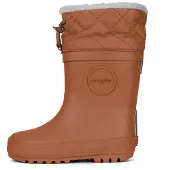 Druppies Winterlaarzen Dames - Gevoerde Regenlaarzen - Snowboots - Toffee Caramel - Maat 36