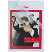 Viking Deluxe L-map A4 Generfd Transparant PP (Polypropeen) 165 micron 25 Stuks