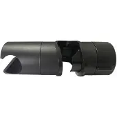 Kuchinox - Douchekophouder - Zwart - ABS - Compact
